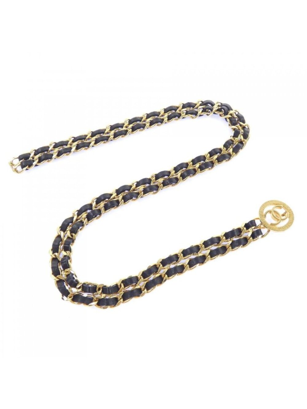 Chanel Vintage Belt Black